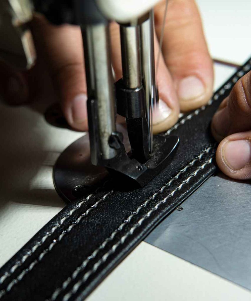 handbag manufacturer stitching