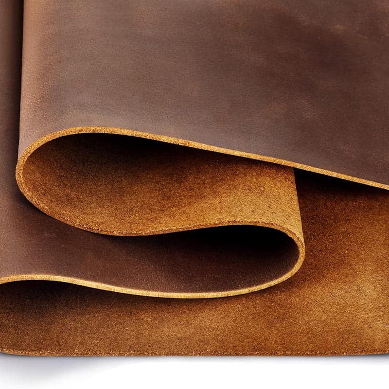 leather types for wallets top grain