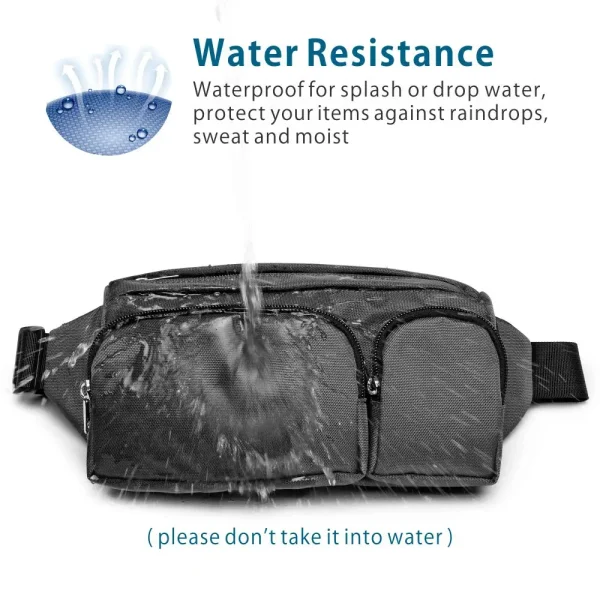 bsci-factory-oem-premium-water-resistant-fanny-pack-travel-waist-bag