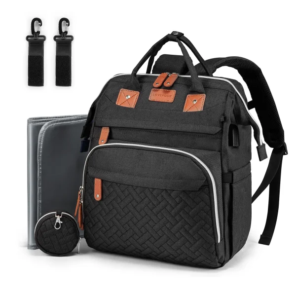 factory-wholesale-baby-diaper-bag-with-changing-station-pad-1